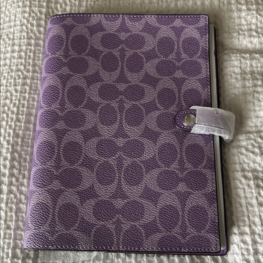 Coach Purple Journal
